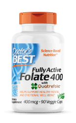 Doctor's Best Fully Active Folate 400mcg 90 vege caps