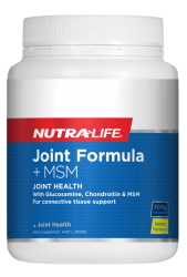 Nutralife Joint Formula + MSM Powder 500g