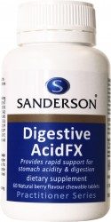 Digestive AcidFX (mixed berry flavour chewable) 60tabs