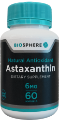 Astaxanthin 6mg 60 softgels (BioSphere)