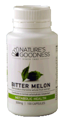Bitter Melon Nature's Goodness 500mg 100 caps