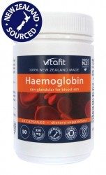 Haemoglobin 350mg 50 capsules