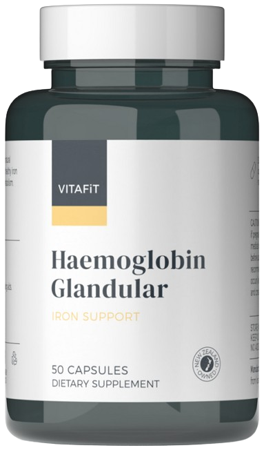 Haemoglobin 350mg 50 capsules