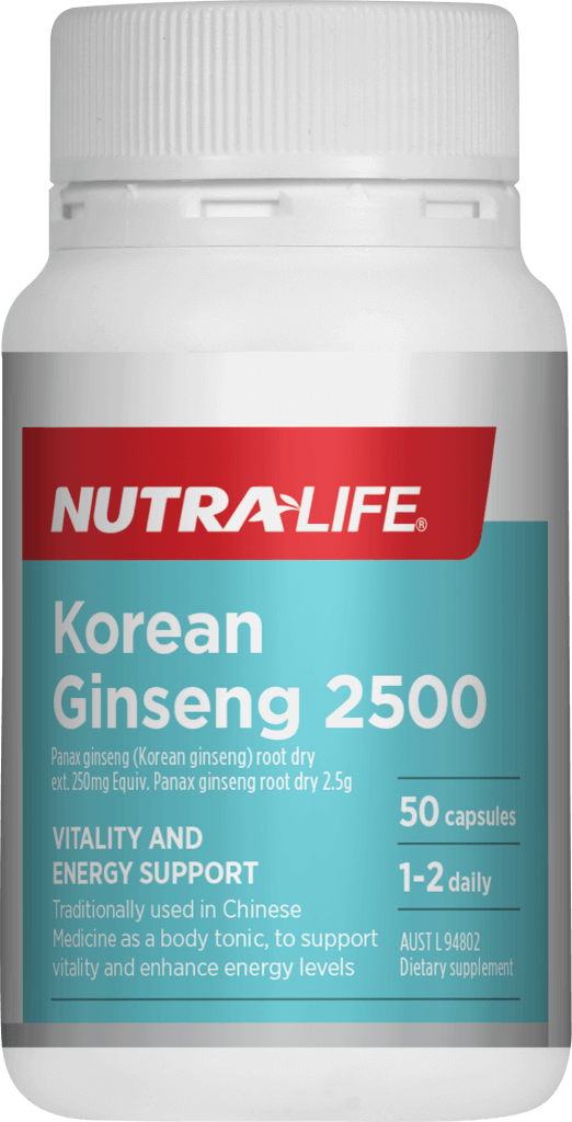 Nutralife Korean Ginseng 2500mg 50 caps
