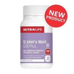 Nutralife St John's Wort 4200 Plus 60 caps