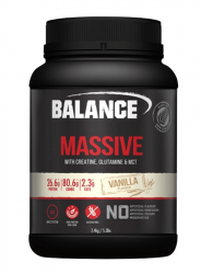 Massive Mass Gainer Powder Vanilla 2.4kg