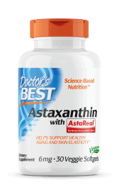 Doctor's Best Astaxanthin 6mg 30 vegecaps