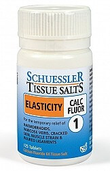 Schuessler Calc Fluor No 1Tissue Salts  125 tabs
