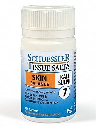 Schuessler Kali Sulph Tissue salts No 7