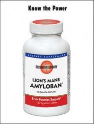 Lion's Mane Amyloban 180 vege tabs