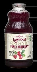 Cranberry Juice Pure 946ml (Lakewood)