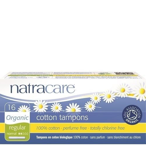 Tampons Applicator, Natracare Regular 16s