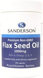 Flax Seed Oil 1,000mg 300 caps