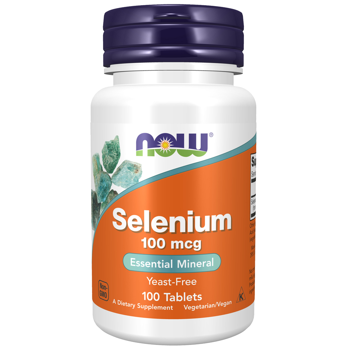Selenium 100mcg 100 tabs (Now)