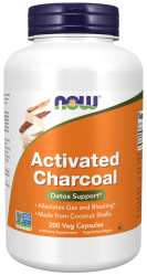 Activated Charcoal 280mg 200vc