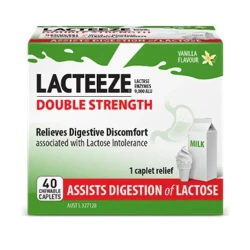 Lacteeze Double Strength chewable 40s