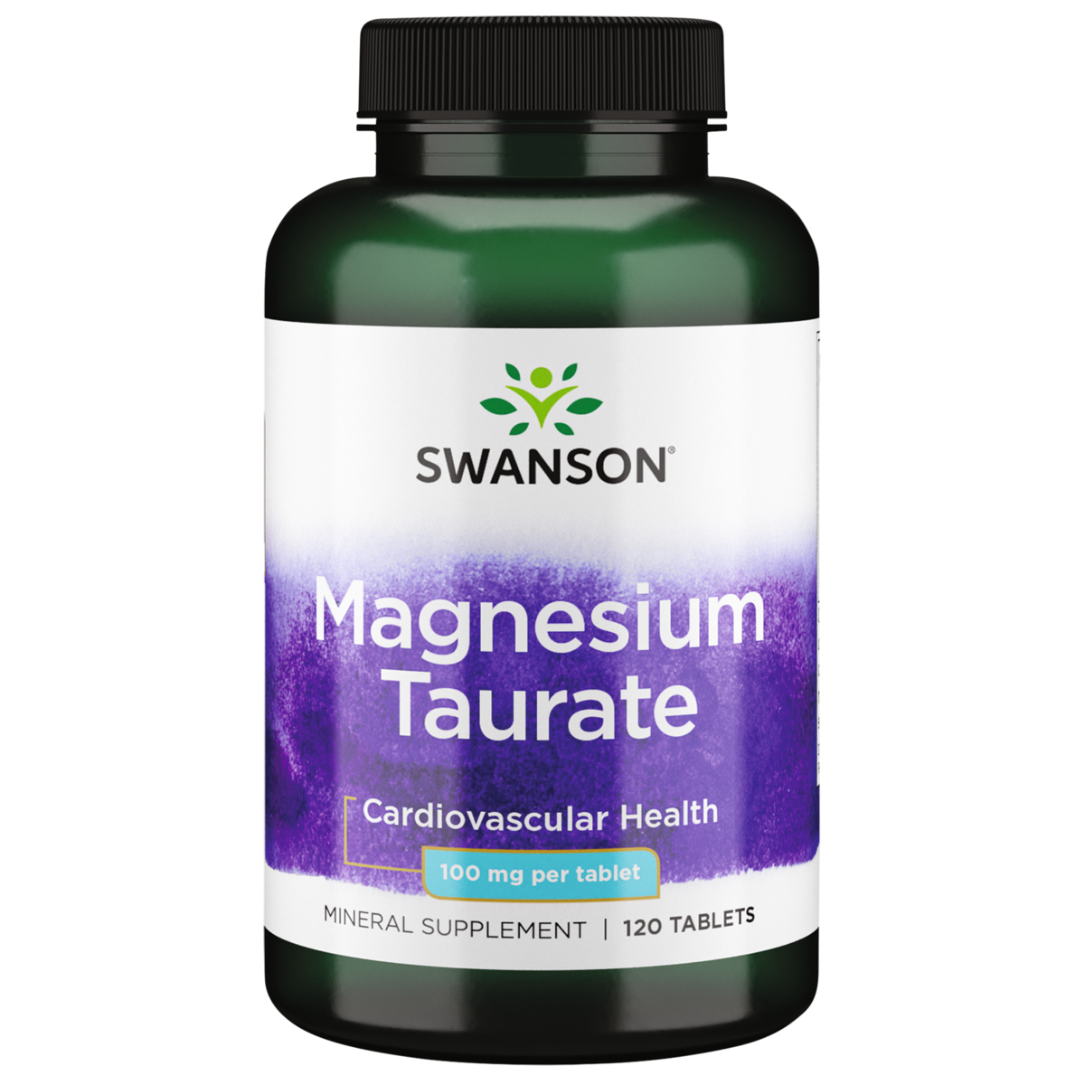 Swanson Magnesium Taurate 100mg 120 tabs