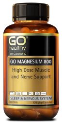 Go Magnesium 800 60 &amp; 120 vege caps
