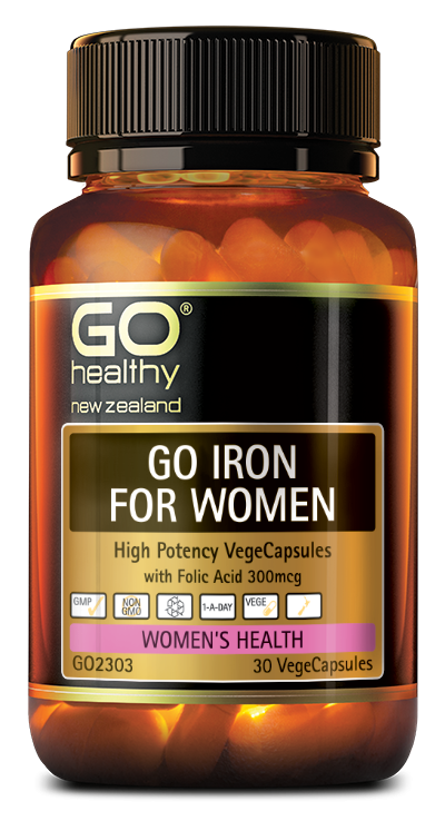 GO Iron for Women 30 vege caps