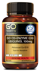 GO Co Enzyme Q 10 Ubiquinol 100mg 60 caps