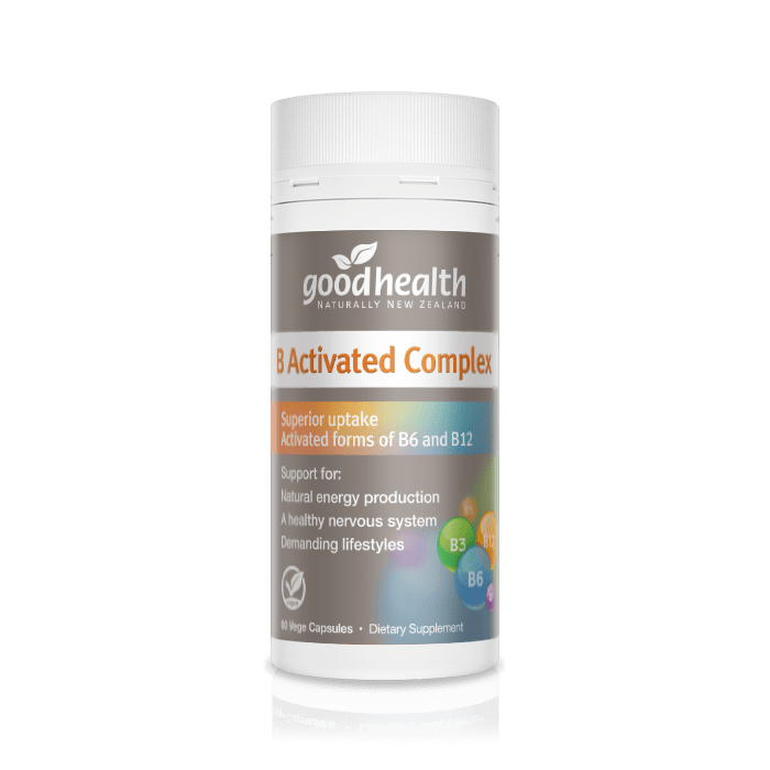 Good Health B Activated Complex 30 & 60 vege caps