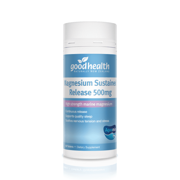 Good Health Magnesium Sustained Release 500mg 60 tabs