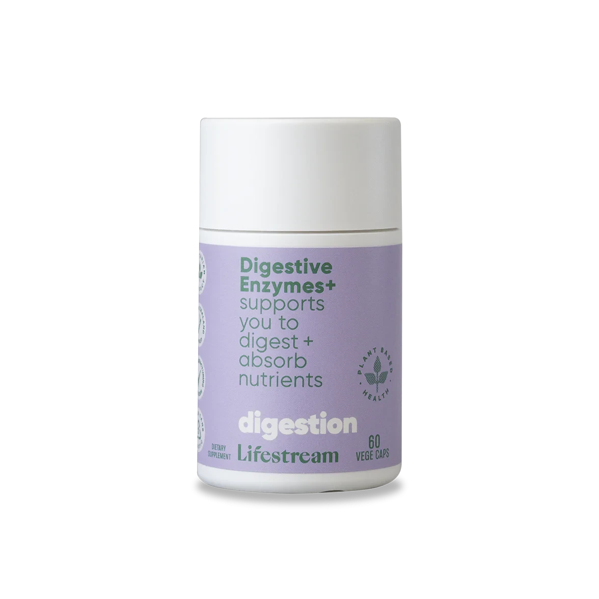 Digestive Enzymes 60 vege caps Lifestream