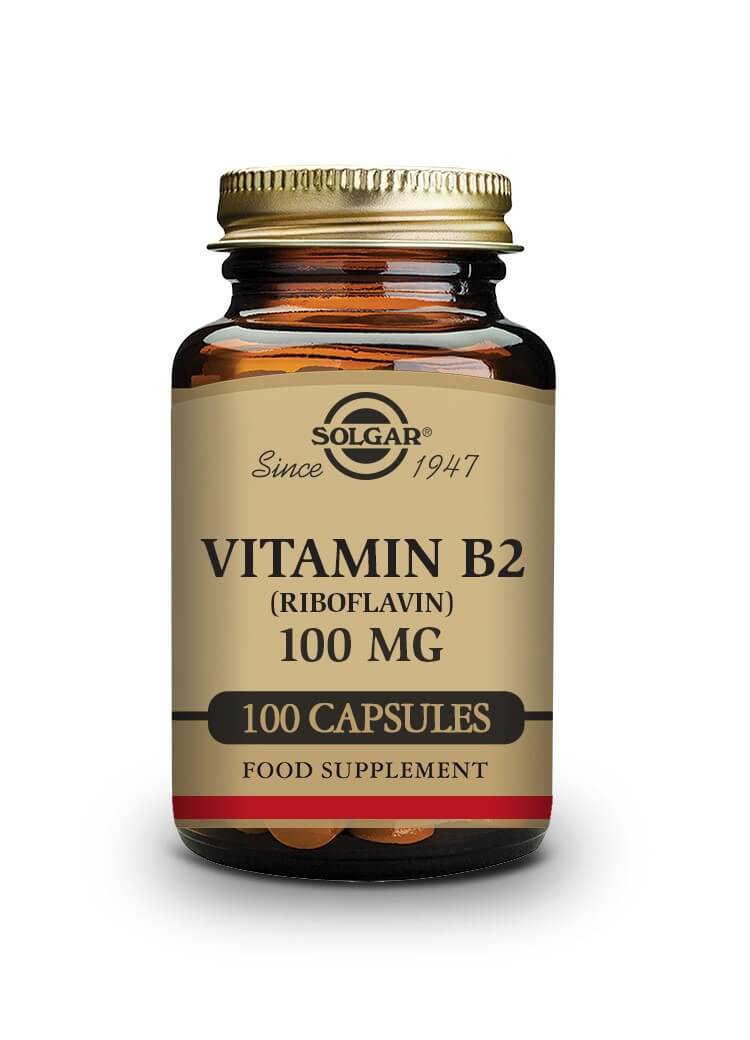Vitamin B2 100 mg 100 Vcaps