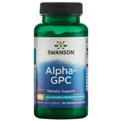 Swanson Alpha-GPC (Alpha-Glyceryl Phosphoryl Choline) 300mg 60 vcaps