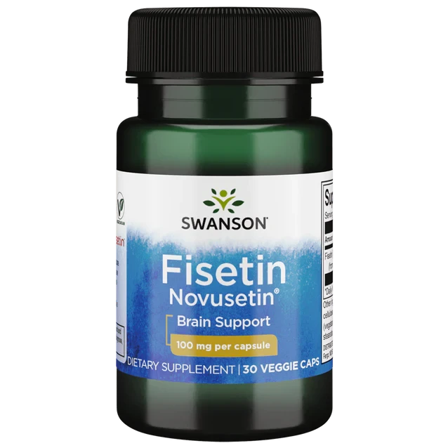 Swanson Fisetin Novusetin 100mg 30Vcaps