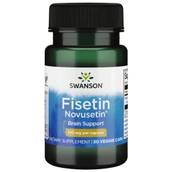 Swanson Fisetin Novusetin 100mg 30Vcaps