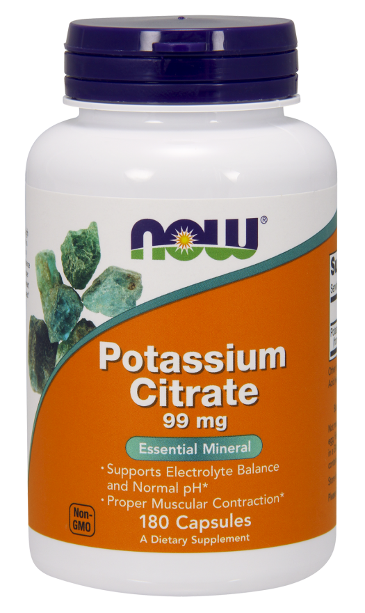 Potassium Citrate 99mg 180 caps