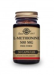 L-Methionine 500 mg 30caps