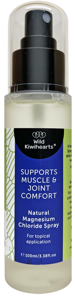 Wild Kiwihearts Natural Magnesium Chloride 100ml Spray