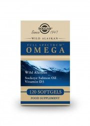 Wild Alaskan Salmon Oil 120 softgels