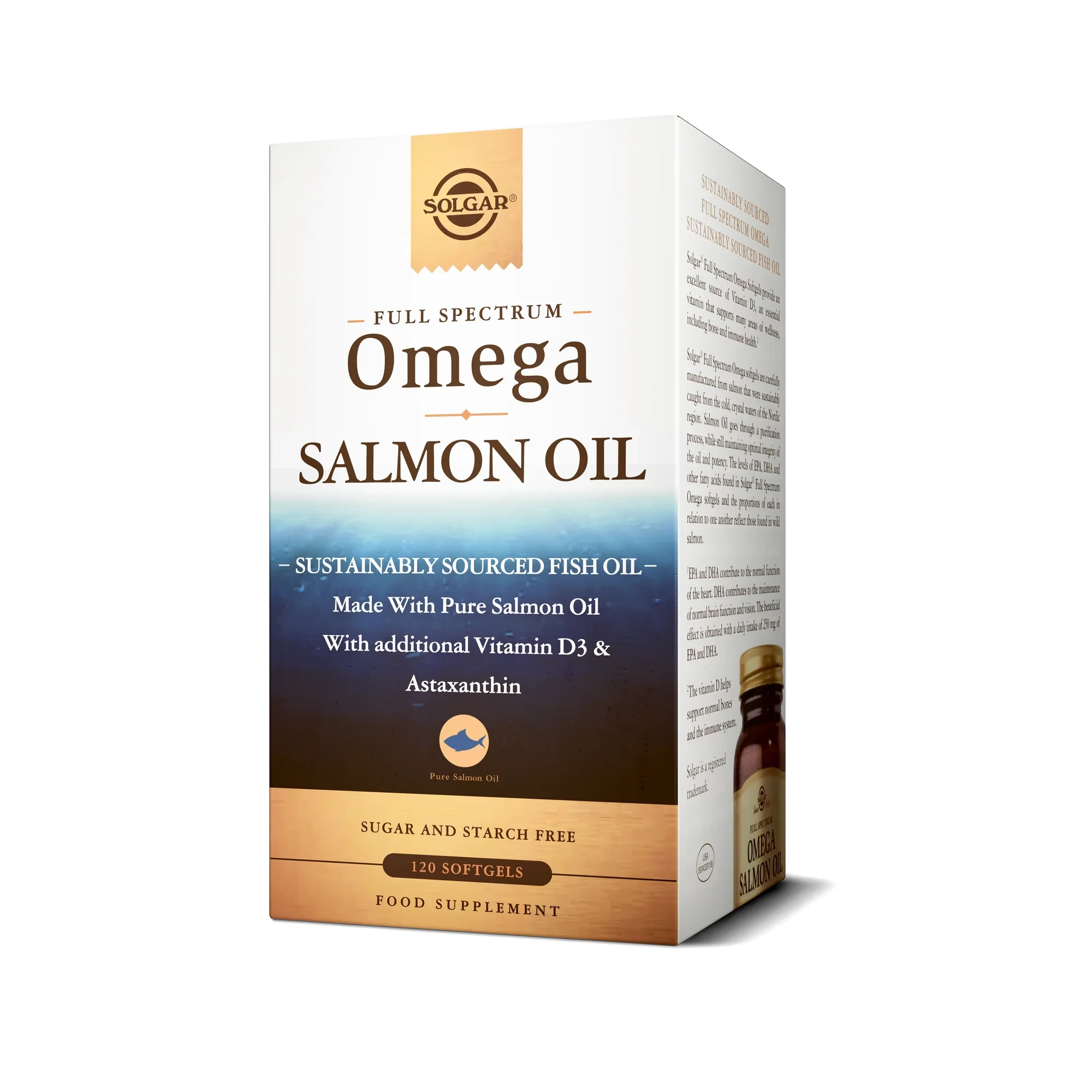 Full Spectrum Omega Salmon Oil 120 softgels