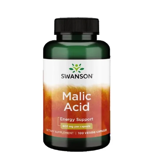 Swanson Malic Acid 600mg 100 caps
