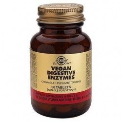 Vegan Digestive Enzymes 50 chewable tabs