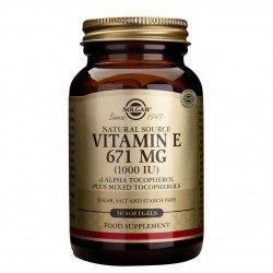 Vitamin E 671mg (1000iu, as d-alpha tocopherol)