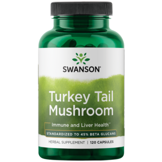 Swanson Turkey Tail Mushroom 500mg 120 caps