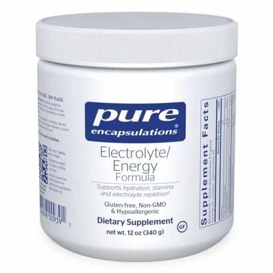 Electrolyte/Energy Formula Powder 340g Pure Encapsulations