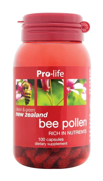 Bee Pollen 500mg 100 caps
