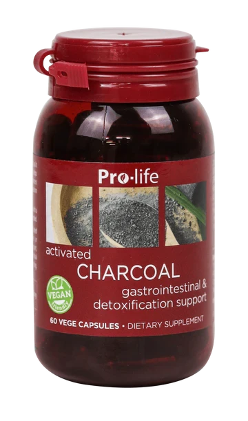 Charcoal 230mg 60 caps