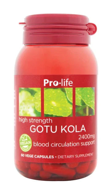 Gotu Kola 2,400mg 60 vege caps