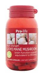 Lion's Mane Mushroom 9,100mg 60 vege caps