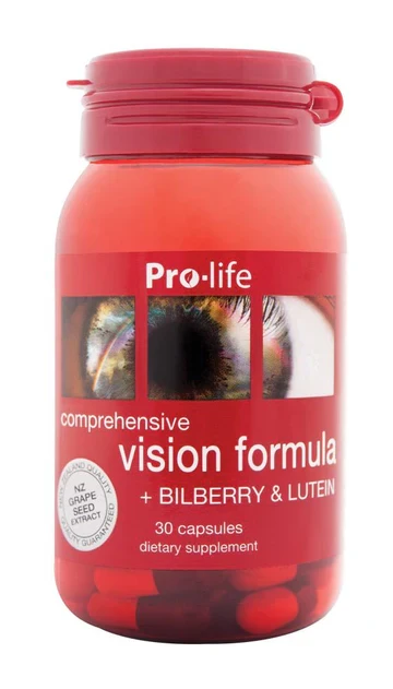 Vision Formula + Bilberry & Lutein 30 caps
