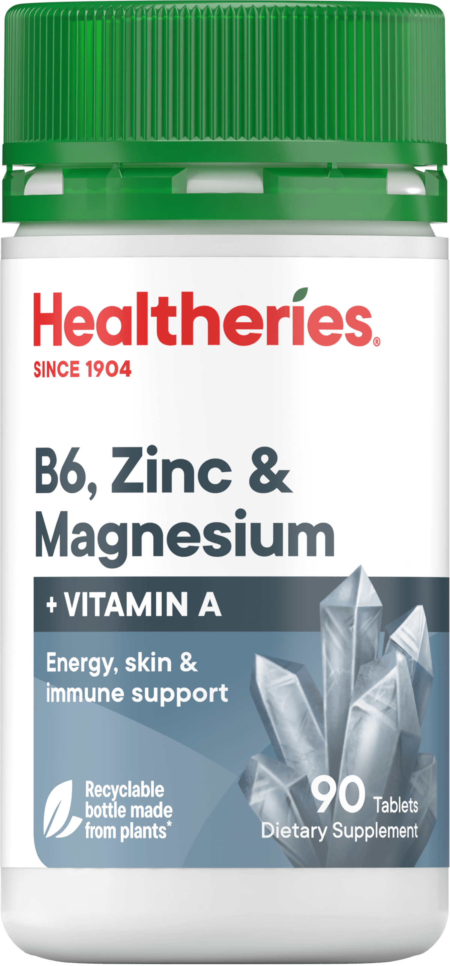 B6, Zinc & Magnesium + Vitamin A 90 tabs