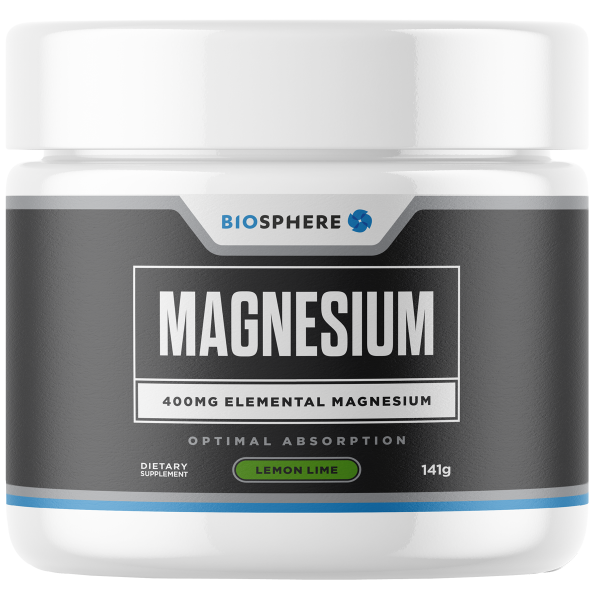 Magnesium Powder Lemon/Lime 141g (Biosphere)