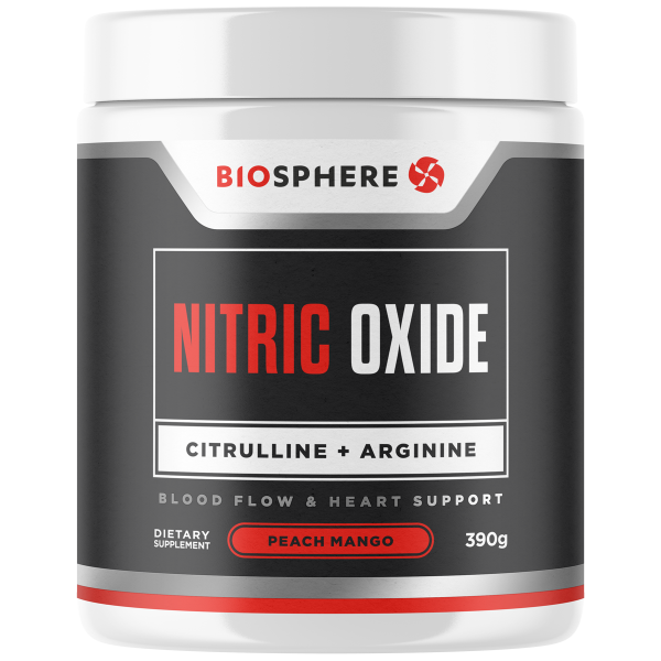 Nitric Oxide Powder Peach/Mango 390g (Biosphere)