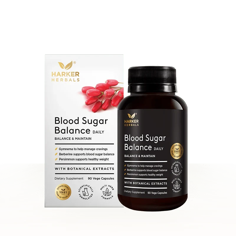 Blood Sugar Balance 90 vege caps Harker Herbals